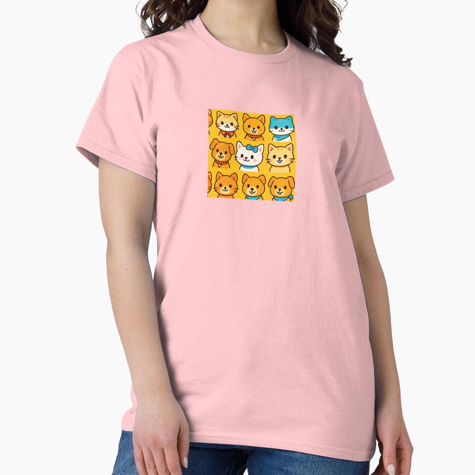 "Cute Pet Lover Design- Adorable Dogs & Cats for Animal Lovers" by UK04 DESIGNER T-Shirts, Hoodie, Sweatshirt (Image 2)
