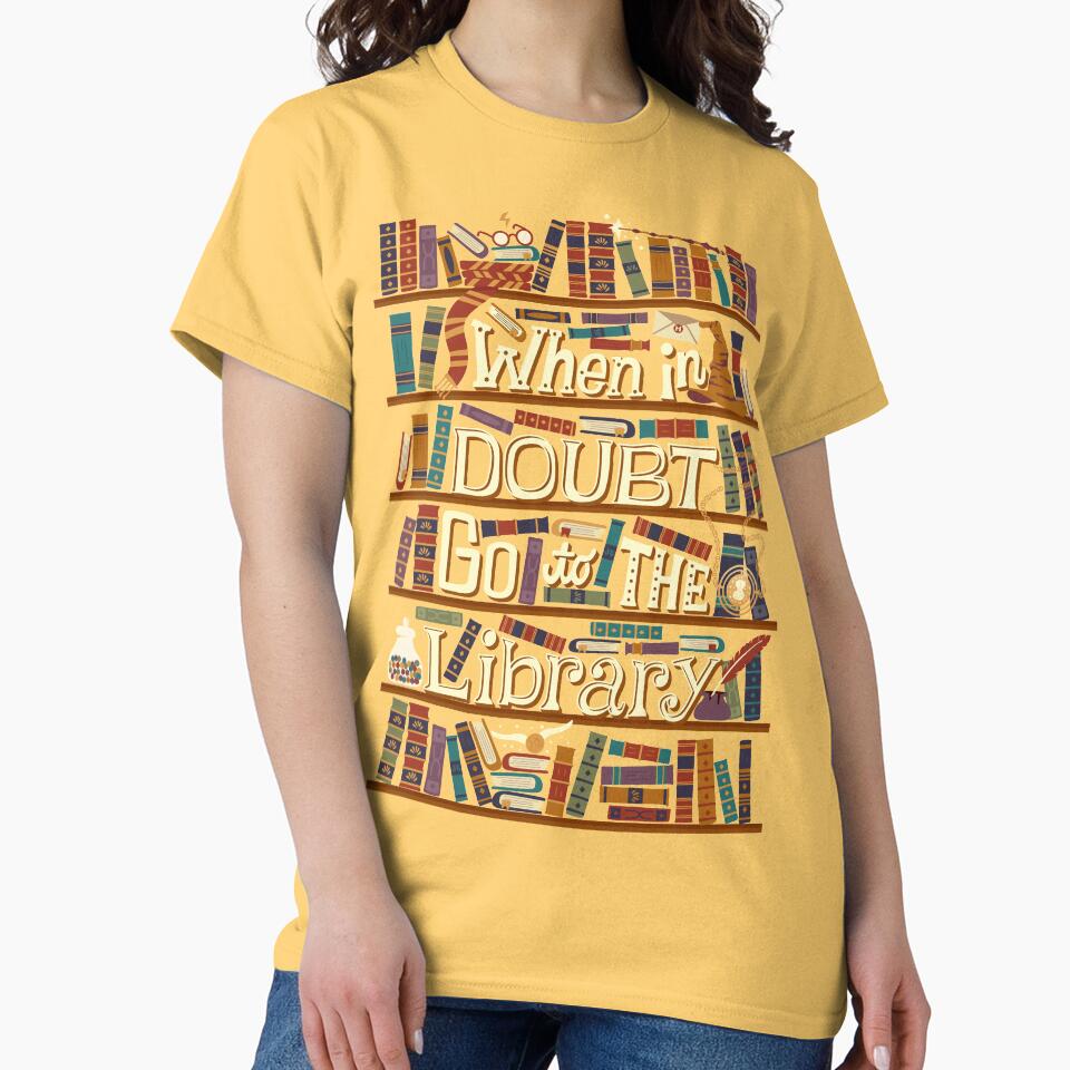 Go to the library by Risa Rodil T-Shirts, Hoodie, Sweatshirt | BlankRebels.com (Image 2)