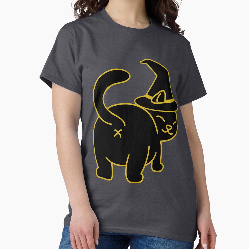 Funny Black Cat by AliCaliDesigns T-Shirts, Hoodie, Sweatshirt | BlankRebels.com (Image 2)