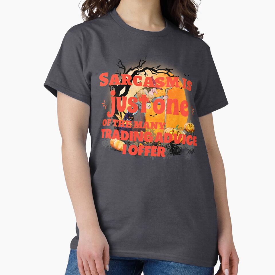 Witty Humor Trader gift, Unique gift for stock market, forex, crypto, and options trader, Funny Halloween,... (Image 2)