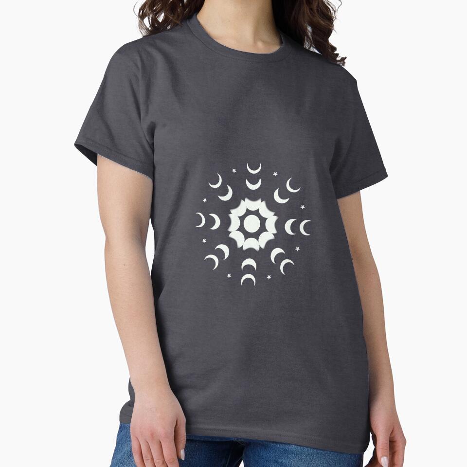 Moon phase design by artbycaseylh T-Shirts, Hoodie, Sweatshirt | BlankRebels.com (Image 2)