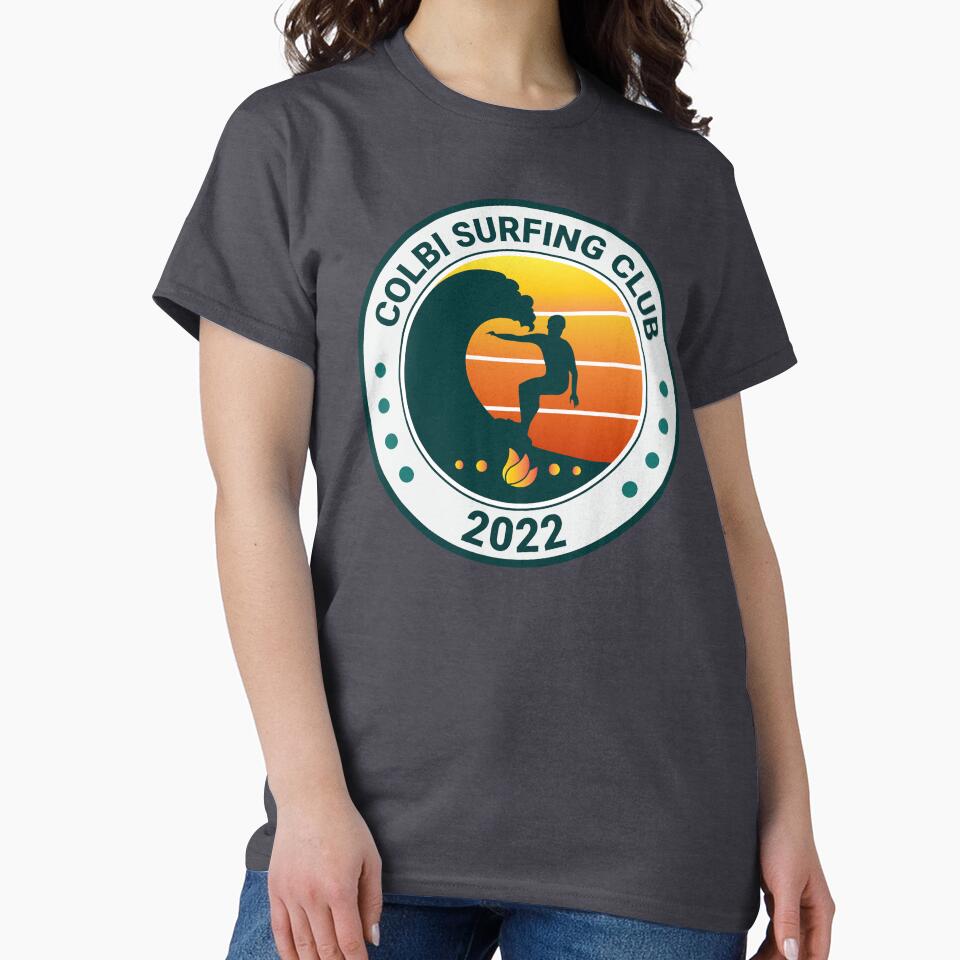 COLBI Surfing Club by thecolbistore T-Shirts, Hoodie, Sweatshirt | BlankRebels.com (Image 2)
