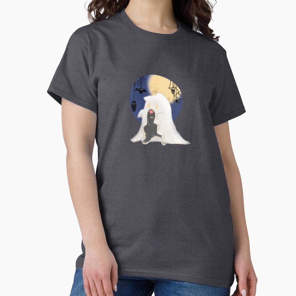 Cute halloween black cat by PuffyCuties T-Shirts, Hoodie, Sweatshirt | BlankRebels.com (Image 2)