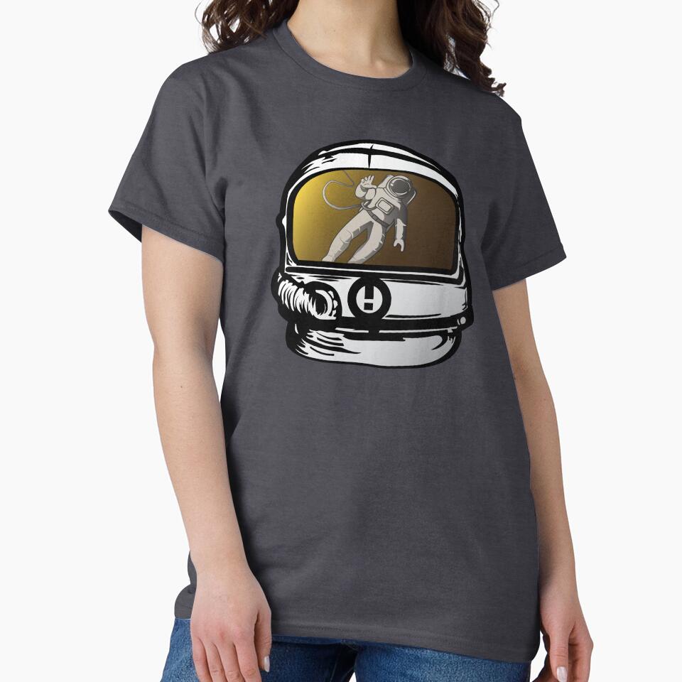 Astronaut Head by ChilledTaho T-Shirts, Hoodie, Sweatshirt | BlankRebels.com (Image 2)