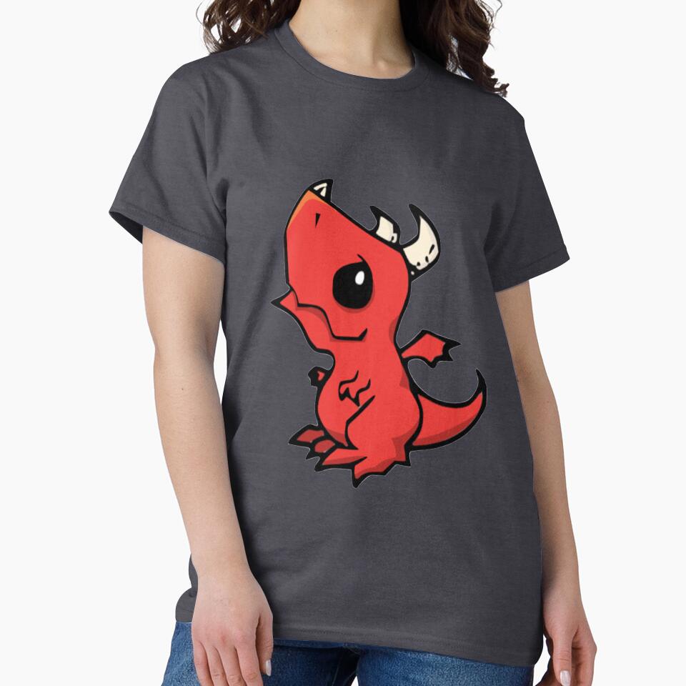 Cute baby RED DRAGON kawaii by SweetPeasBoatTs T-Shirts, Hoodie, Sweatshirt | BlankRebels.com (Image 2)