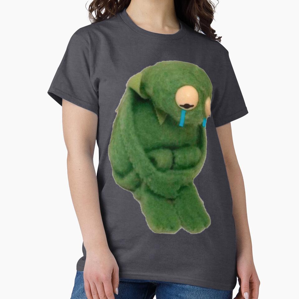 kermit crying meme by valwerty T-Shirts, Hoodie, Sweatshirt | BlankRebels.com (Image 2)