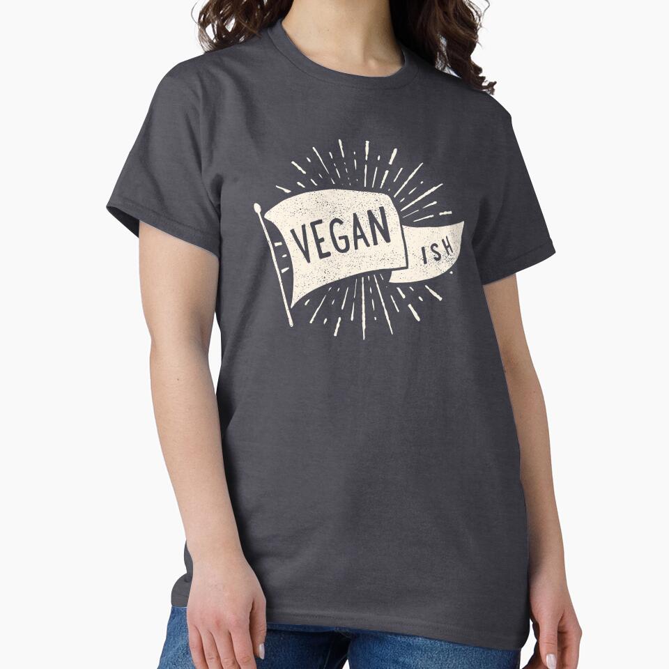 VEGAN-ish by cabinsupplyco T-Shirts, Hoodie, Sweatshirt | BlankRebels.com (Image 2)
