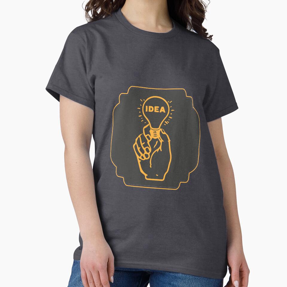 Light bulb in man hand with the inscription idea. by Saphia15 T-Shirts, Hoodie, Sweatshirt | BlankRebels.com (Image 2)