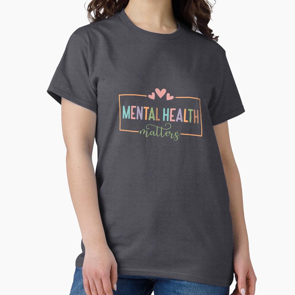 Mental Health Matters by Print Finds T-Shirts, Hoodie, Sweatshirt | BlankRebels.com (Image 2)