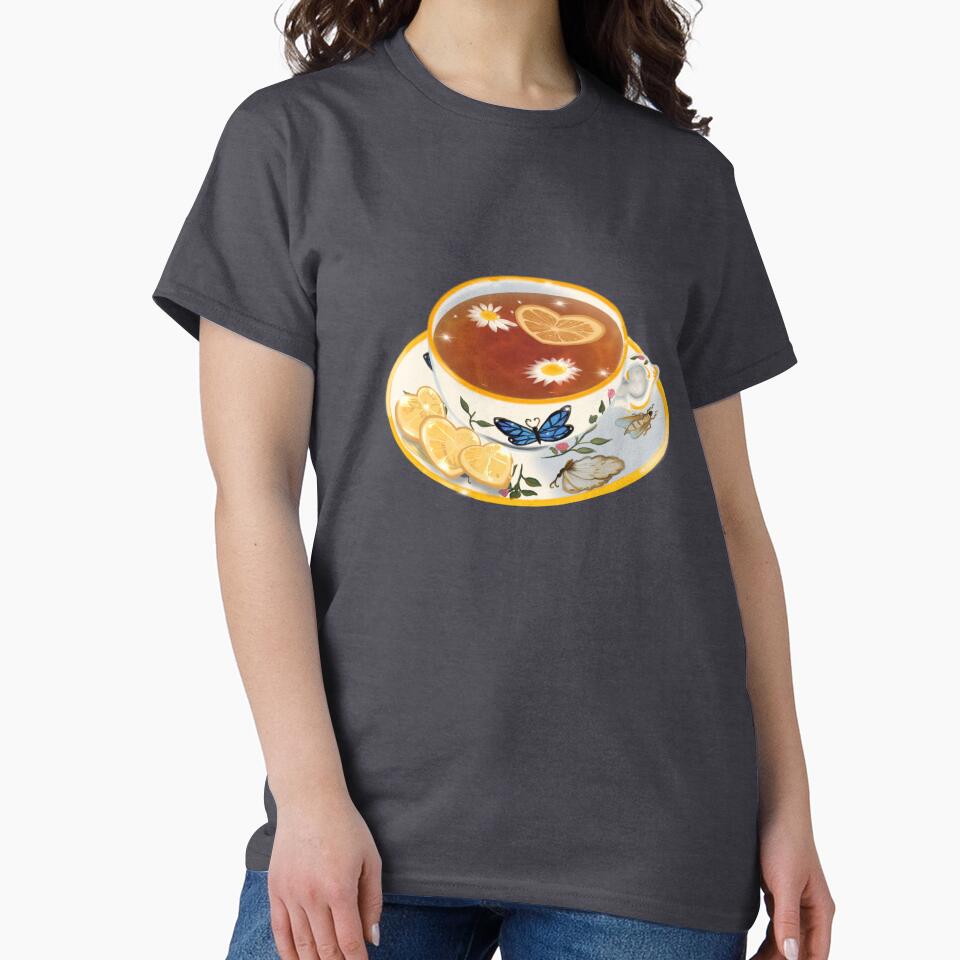 Cottagecore Flower Tea by Kristin Cardwell T-Shirts, Hoodie, Sweatshirt | BlankRebels.com (Image 2)