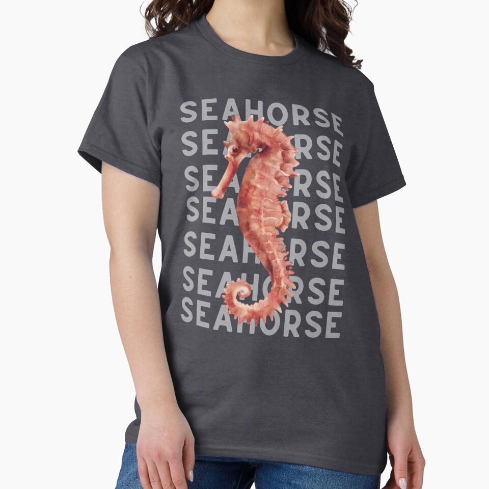 Retro Seahorse Vibes by designerka