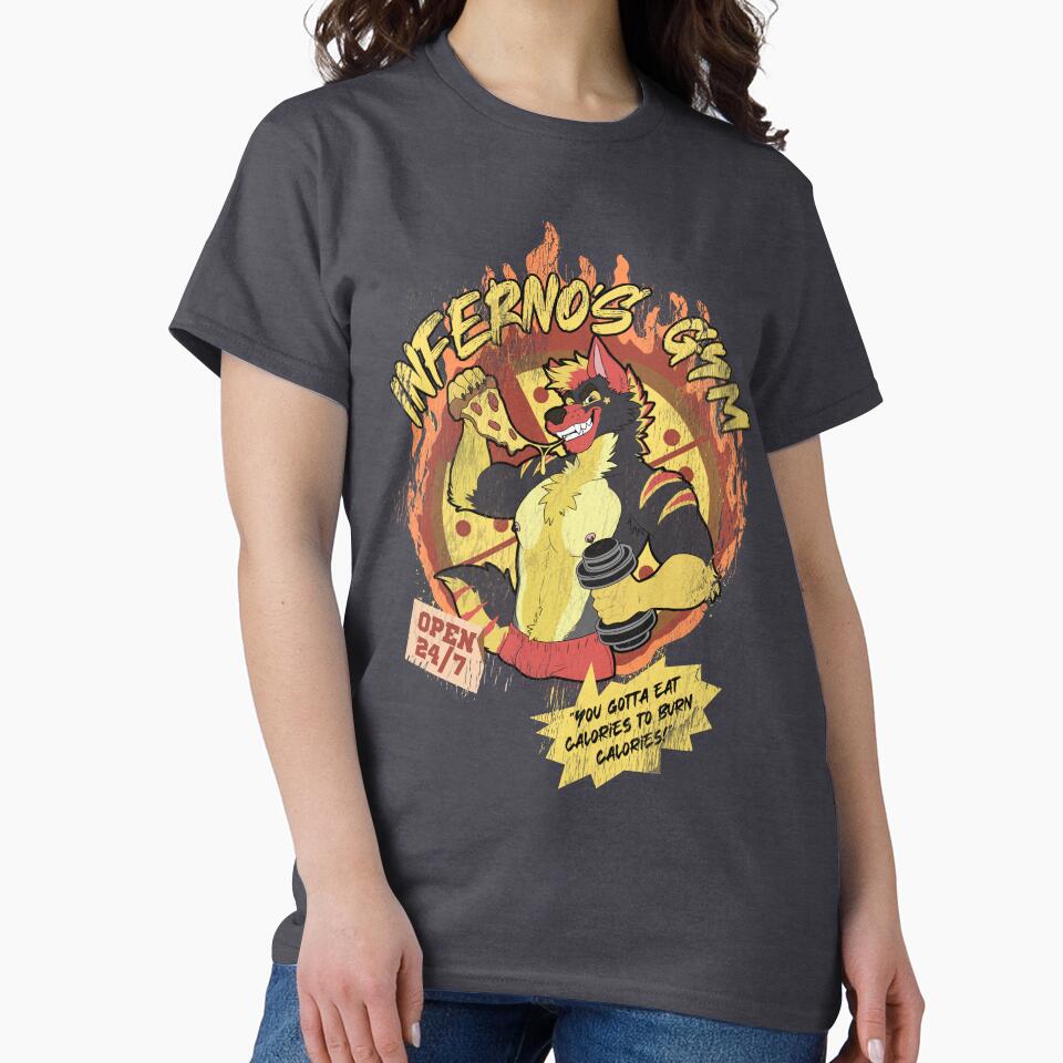 Inferno's Gym by Jackaloo T-Shirts, Hoodie, Sweatshirt | BlankRebels.com (Image 2)