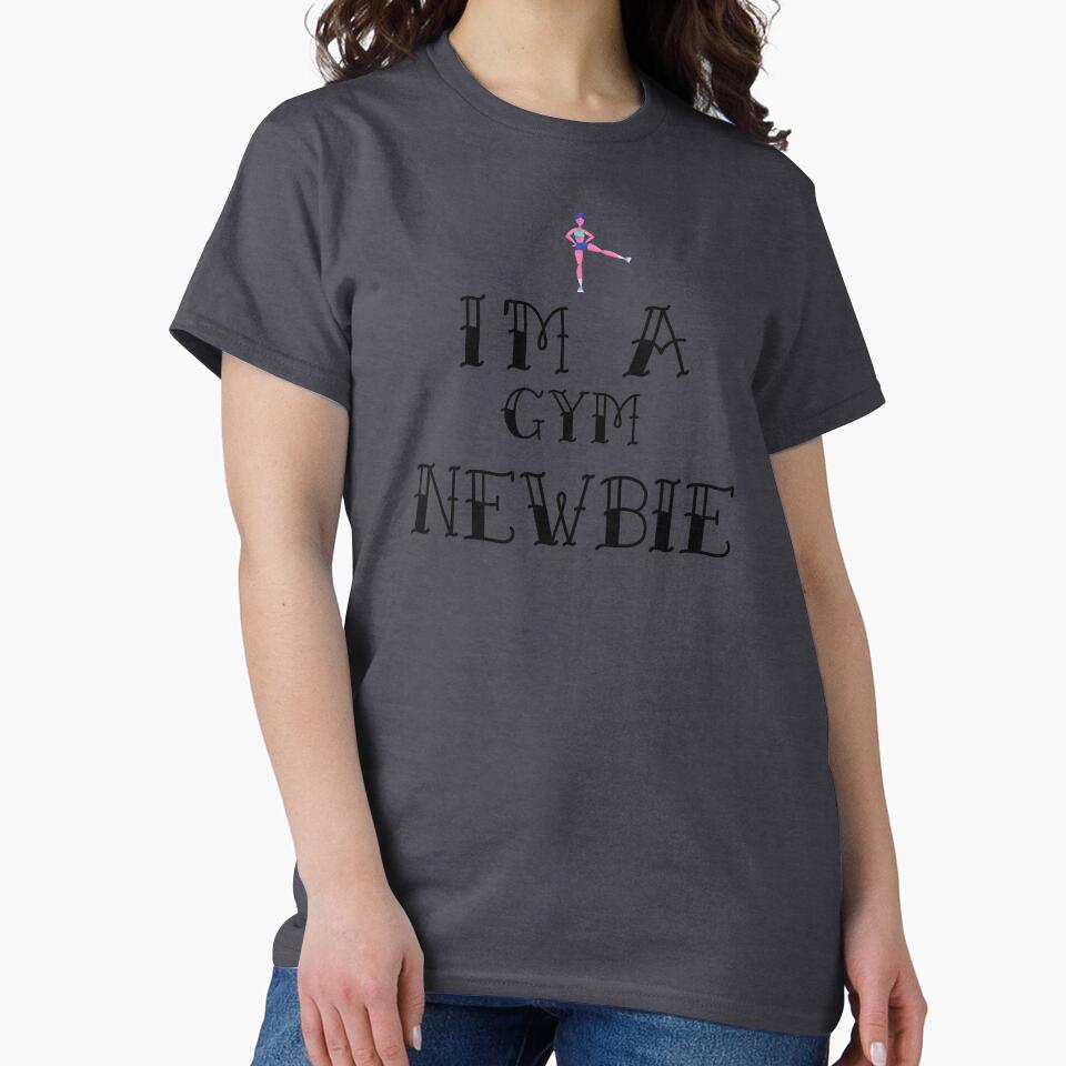 I'm a Gym Newbie by BrinyTruthCo T-Shirts, Hoodie, Sweatshirt | BlankRebels.com (Image 2)