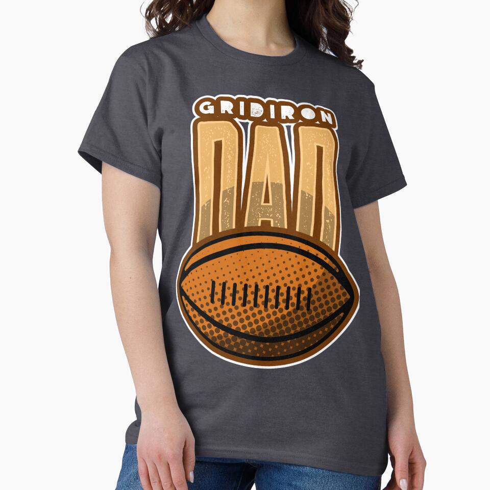 Gridiron Dad by SuperstyleTees T-Shirts, Hoodie, Sweatshirt | BlankRebels.com (Image 2)