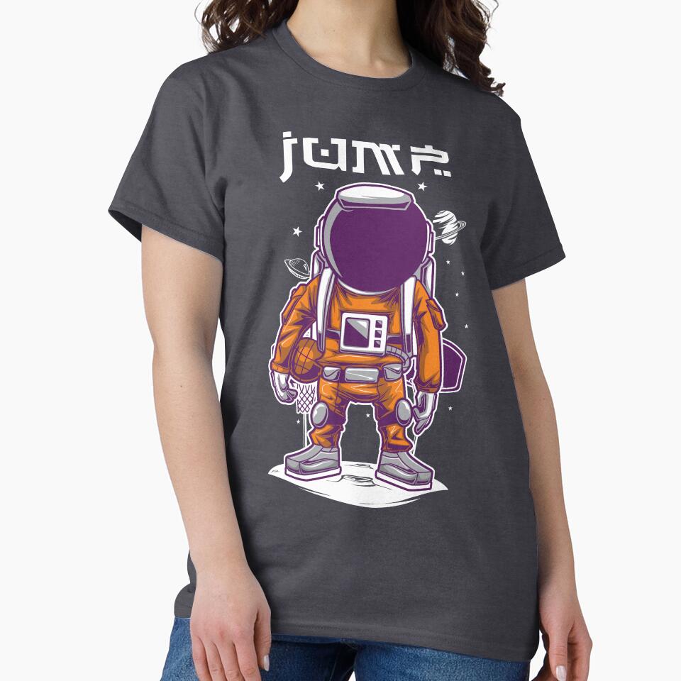 Astronaut Jump by SiddharthaMoon T-Shirts, Hoodie, Sweatshirt | BlankRebels.com (Image 2)