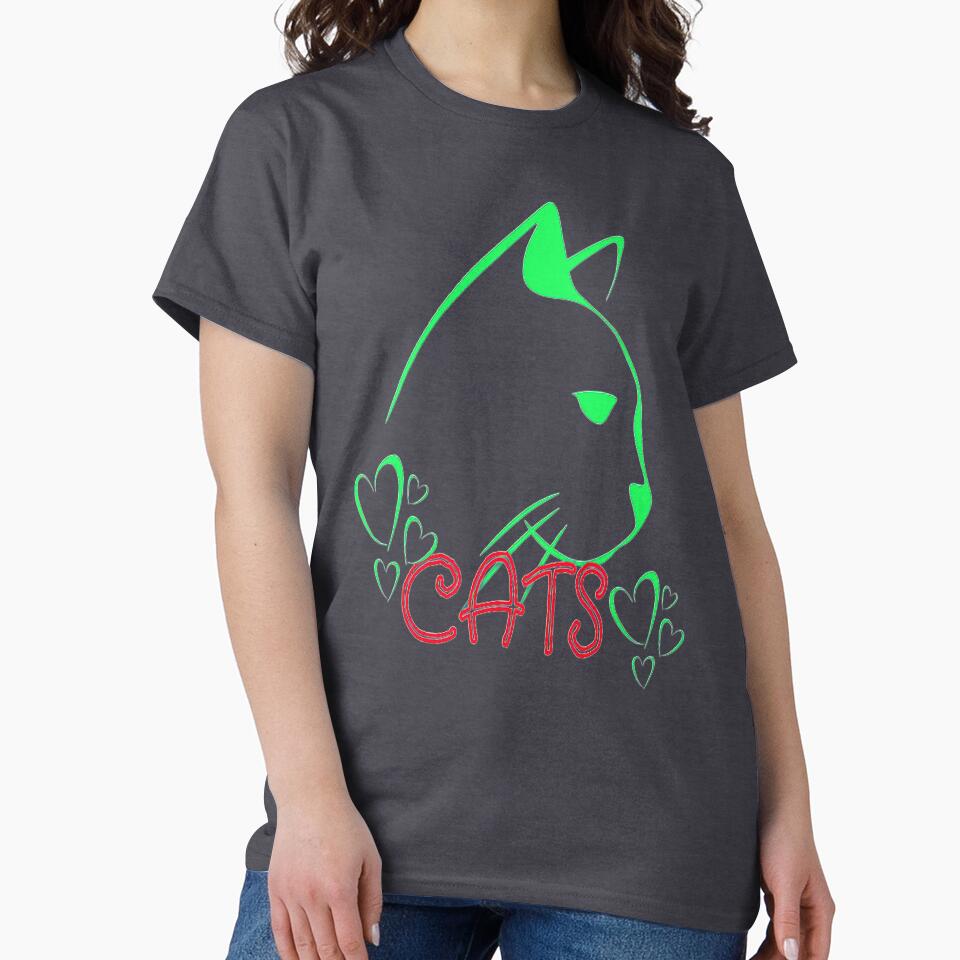 Aesthetic Lovable  Cat Design for the Cat Lover, nr 5,  Fulltime Cat Mom. by Adri Barnard T-Shirts, Hoodie,... (Image 2)