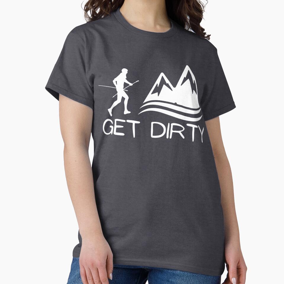 Trail Running - Get Dirty ! by g-raph T-Shirts, Hoodie, Sweatshirt | BlankRebels.com (Image 2)