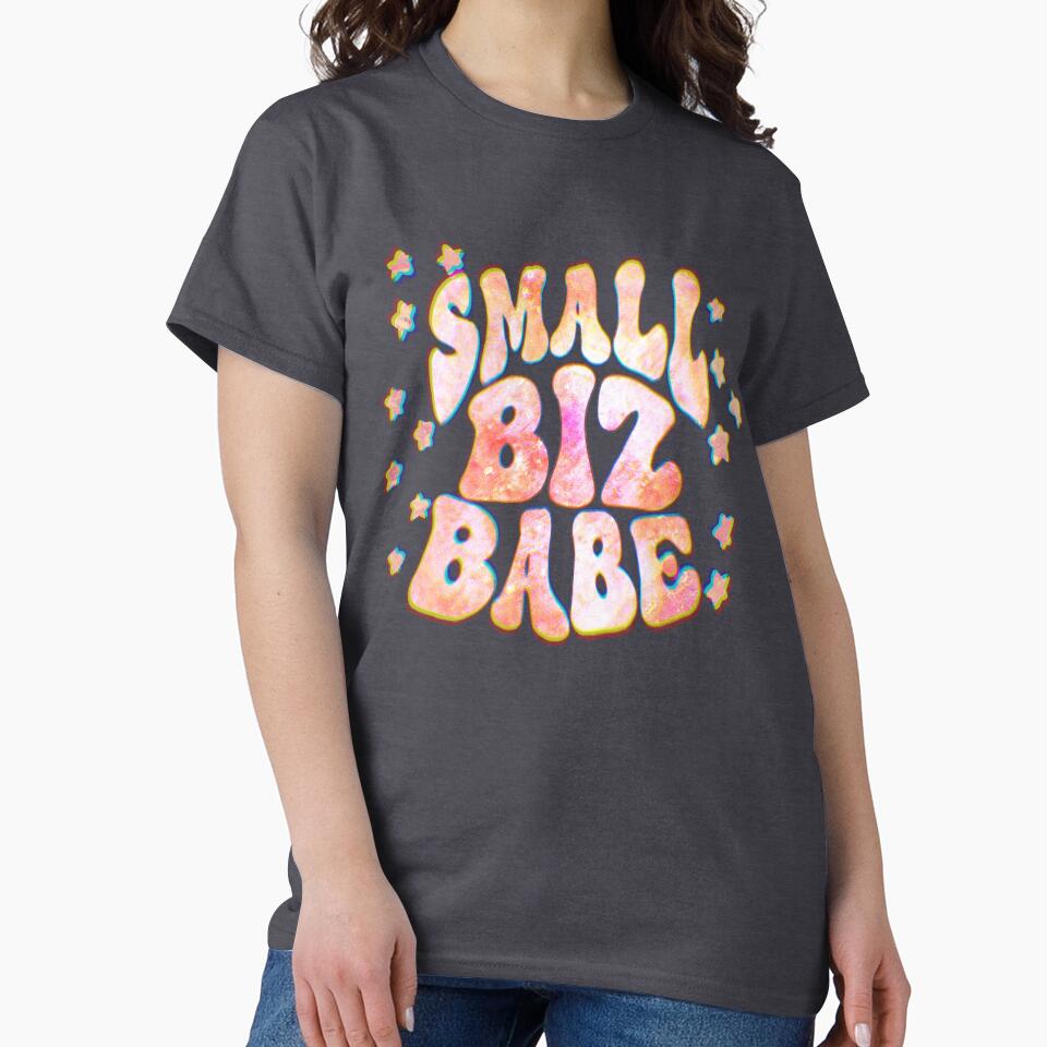 Small Biz Babe Stars Aesthetic by Ella Beth T-Shirts, Hoodie, Sweatshirt | BlankRebels.com (Image 2)