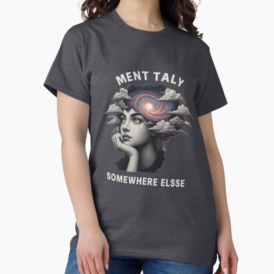 Mentally Somewhere Else - Soft Chaos Art by Low Battery Society T-Shirts, Hoodie, Sweatshirt | BlankRebels.com (Image 2)