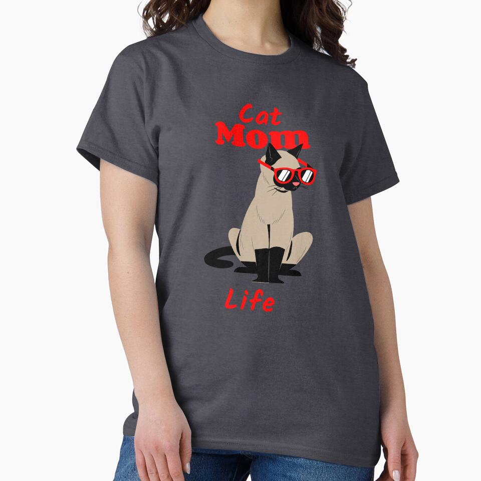 Cat Mom Life T-Shirts, Hoodie, Sweatshirt