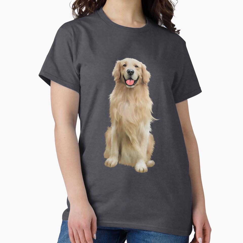 Golden Retriever Dog, Love Golden Retriever Dogs, Dog Lover by Logiamerch T-Shirts, Hoodie, Sweatshirt (Image 2)