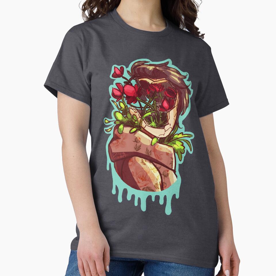 Flower Face by prizzaslvt T-Shirts, Hoodie, Sweatshirt | BlankRebels.com (Image 2)