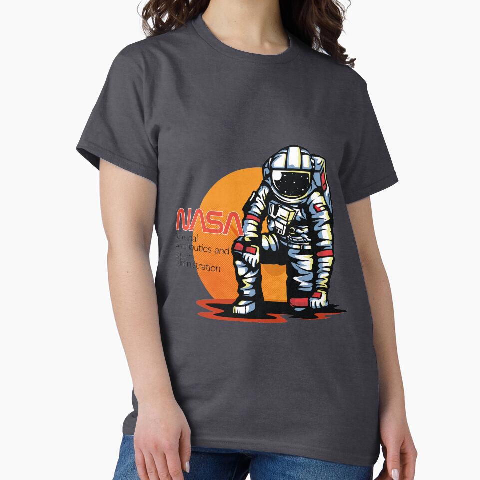 NASA Astronaut Exploring the Universe by marbella-studio T-Shirts, Hoodie, Sweatshirt | BlankRebels.com (Image 2)
