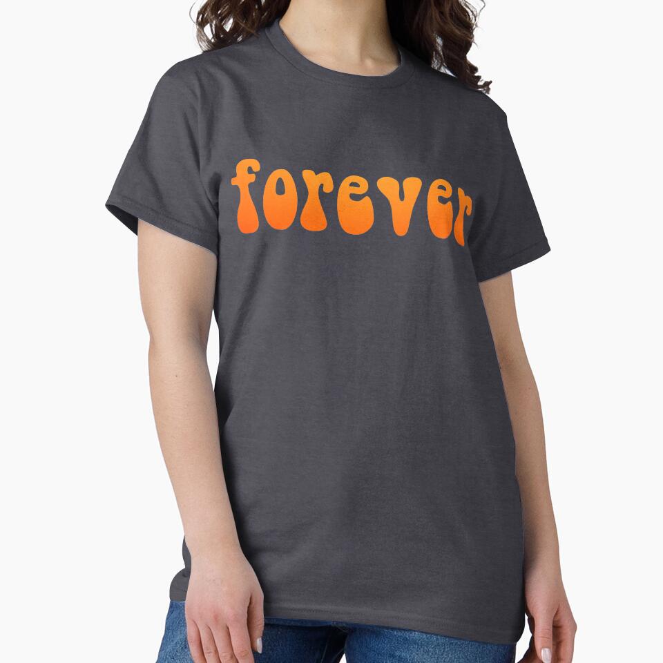 forever orange watercolor brush lettering by Fashionmonger T-Shirts, Hoodie, Sweatshirt | BlankRebels.com (Image 2)