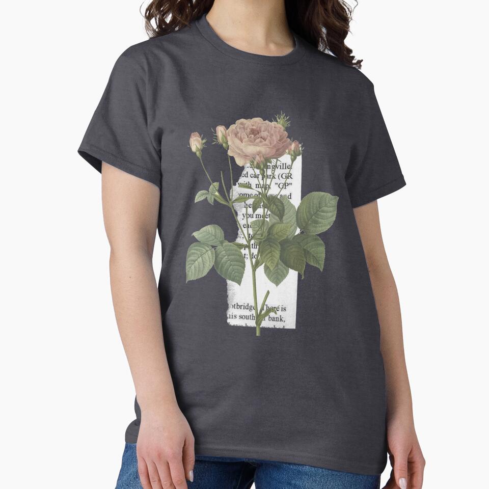 Dusty  Rose- dark academia collage by ninacollages T-Shirts, Hoodie, Sweatshirt | BlankRebels.com (Image 2)