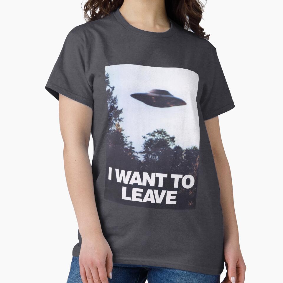 I Want To Leave by kitschywitch T-Shirts, Hoodie, Sweatshirt | BlankRebels.com (Image 2)
