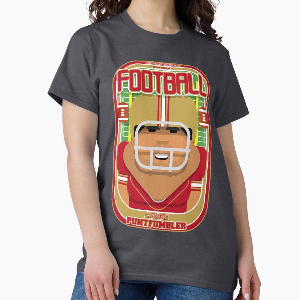 American Football Red and Gold - Enzone Puntfumbler - Seba version by boxedspaper T-Shirts, Hoodie, Sweatshirt (Image 2)