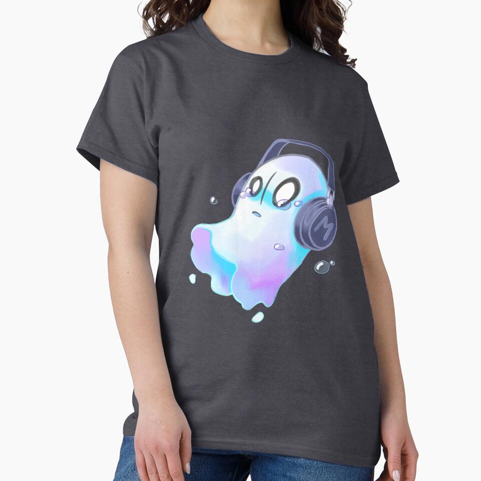 Napstablook by deadlykitten T-Shirts, Hoodie, Sweatshirt | BlankRebels.com (Image 2)
