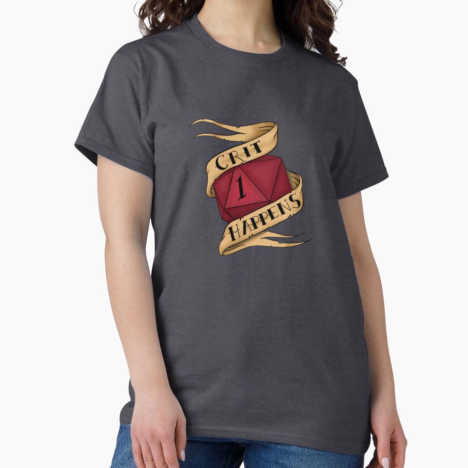 Crit Happens by JOYIAKELLY T-Shirts, Hoodie, Sweatshirt | BlankRebels.com (Image 2)