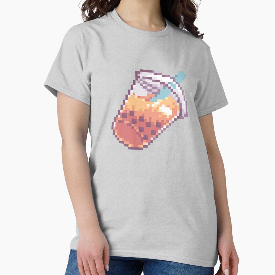pixel mango boba tea by abitofkake T-Shirts, Hoodie, Sweatshirt | BlankRebels.com (Image 2)