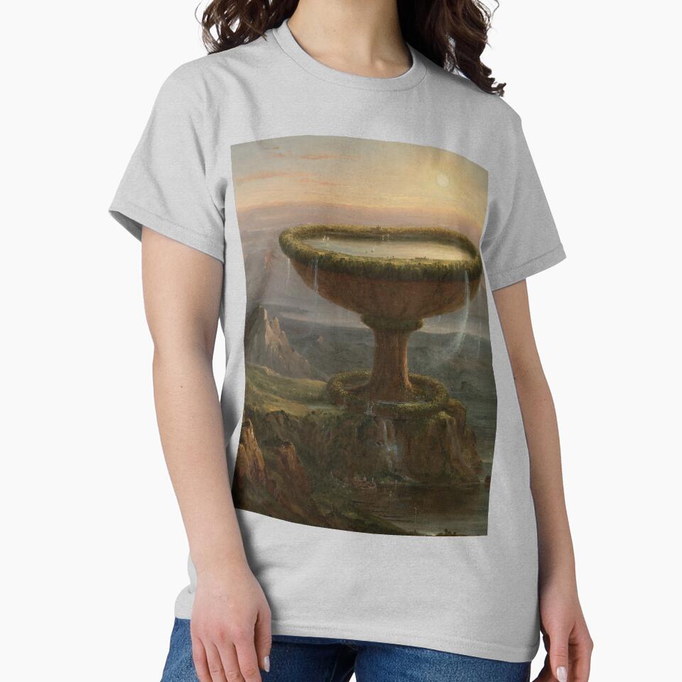 Sunset painting, Sunset Artwork,The Titan's Goblet by danaJG T-Shirts, Hoodie, Sweatshirt | BlankRebels.com (Image 2)