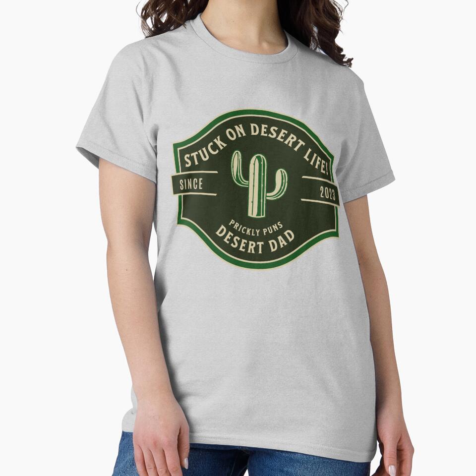 Desert Dad Fun Logo - Embrace the Heat with Humor! by AktisCustoms T-Shirts, Hoodie, Sweatshirt | BlankRebels.com (Image 2)
