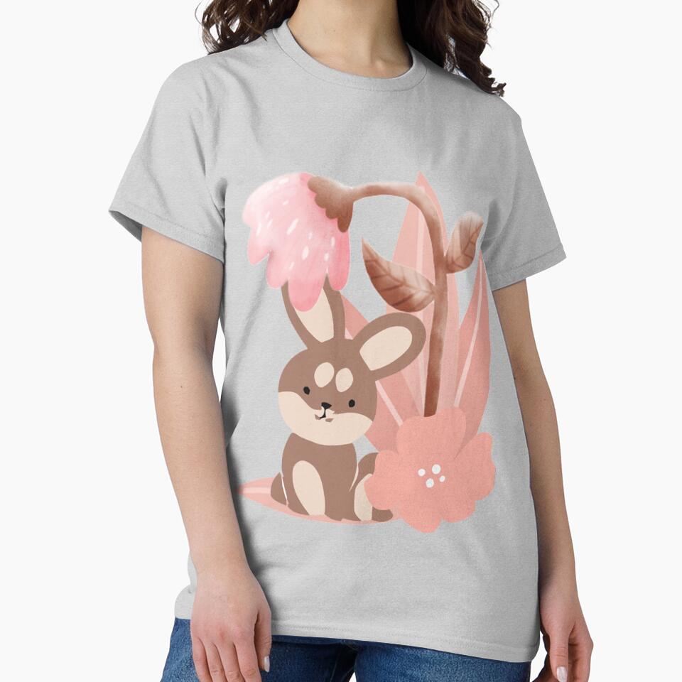 Boho Garden and Rabbit by Vachala T-Shirts, Hoodie, Sweatshirt | BlankRebels.com (Image 2)