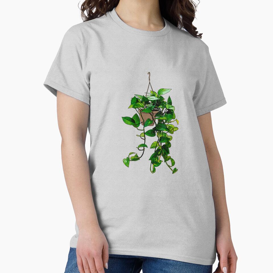 Hanging Pothos Plant by Barkmae T-Shirts, Hoodie, Sweatshirt | BlankRebels.com (Image 2)