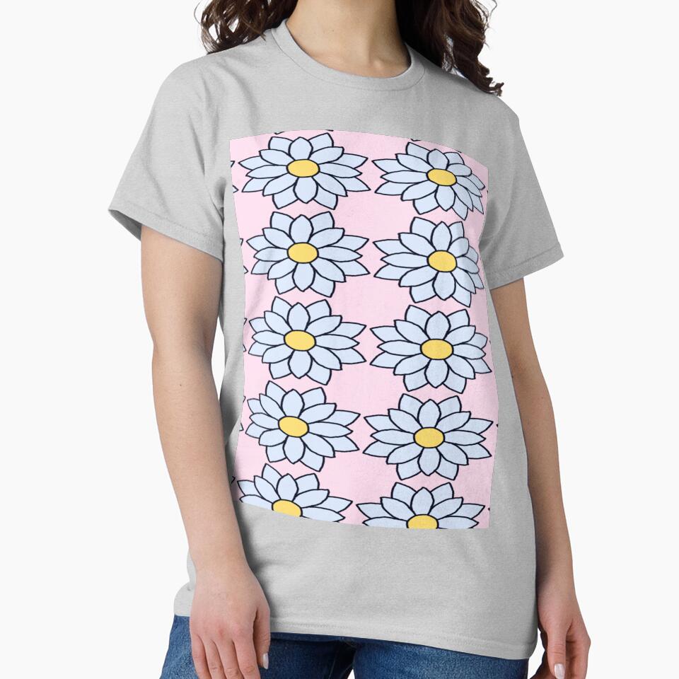 Blue Flower by Rainbowland123 T-Shirts, Hoodie, Sweatshirt | BlankRebels.com (Image 2)