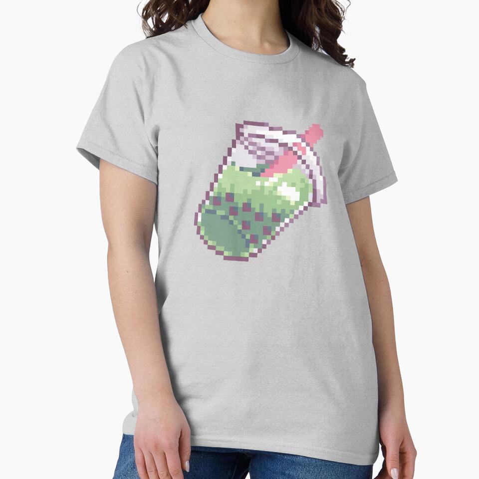 pixel matcha boba tea by abitofkake T-Shirts, Hoodie, Sweatshirt | BlankRebels.com (Image 2)