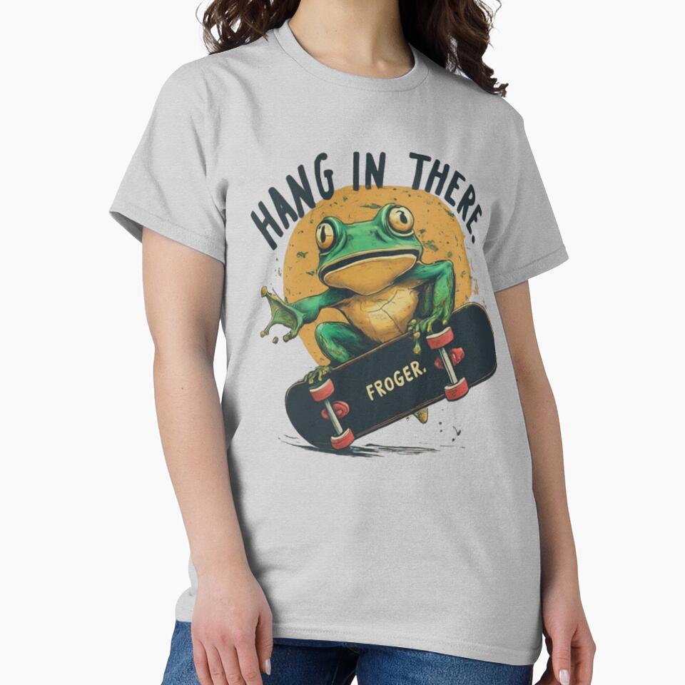 SKATEBOARD FROG by Obinne T-Shirts, Hoodie, Sweatshirt | BlankRebels.com (Image 2)