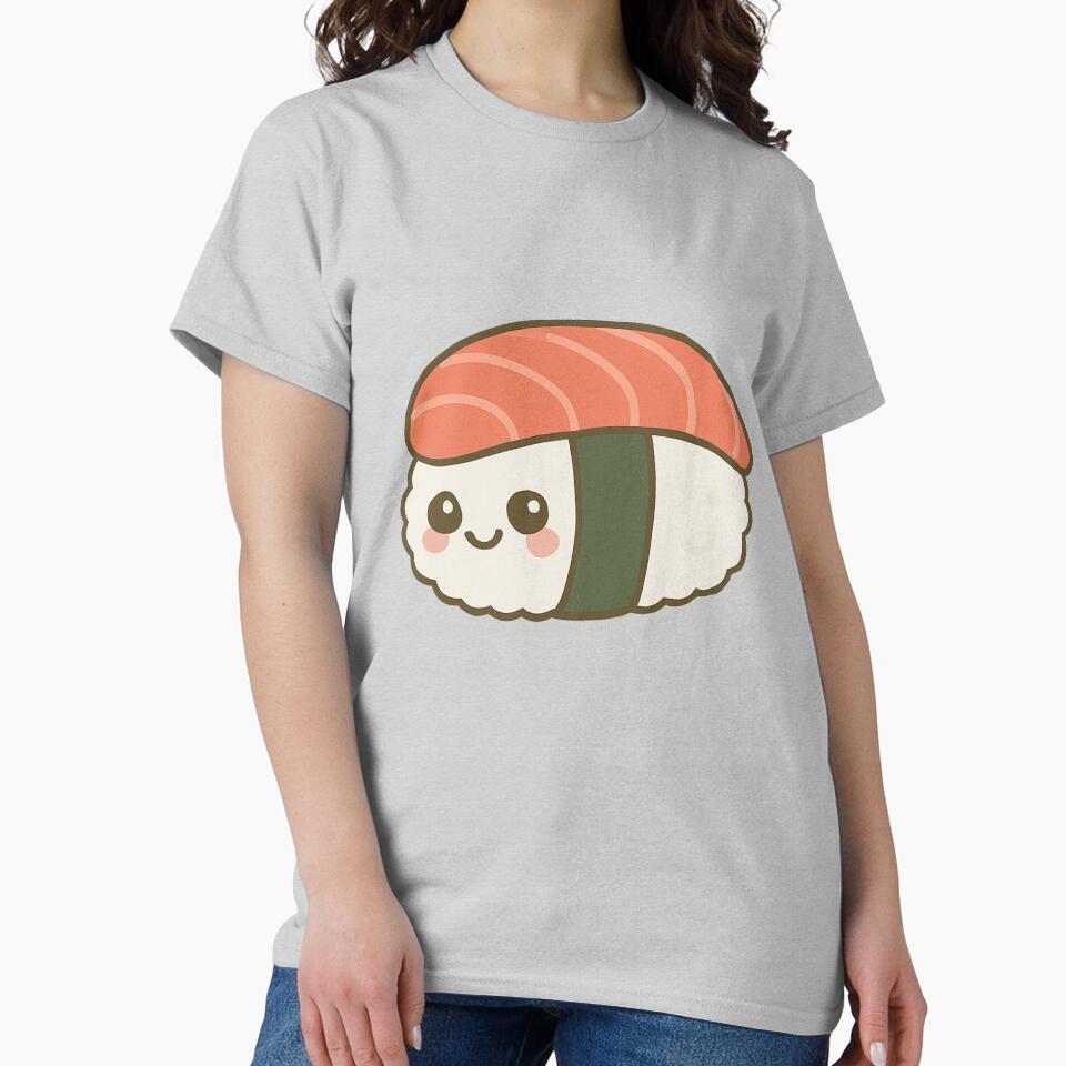 Kawaii Sushi – Cute Japanese Food Art by k3rstman1 T-Shirts, Hoodie, Sweatshirt | BlankRebels.com (Image 2)