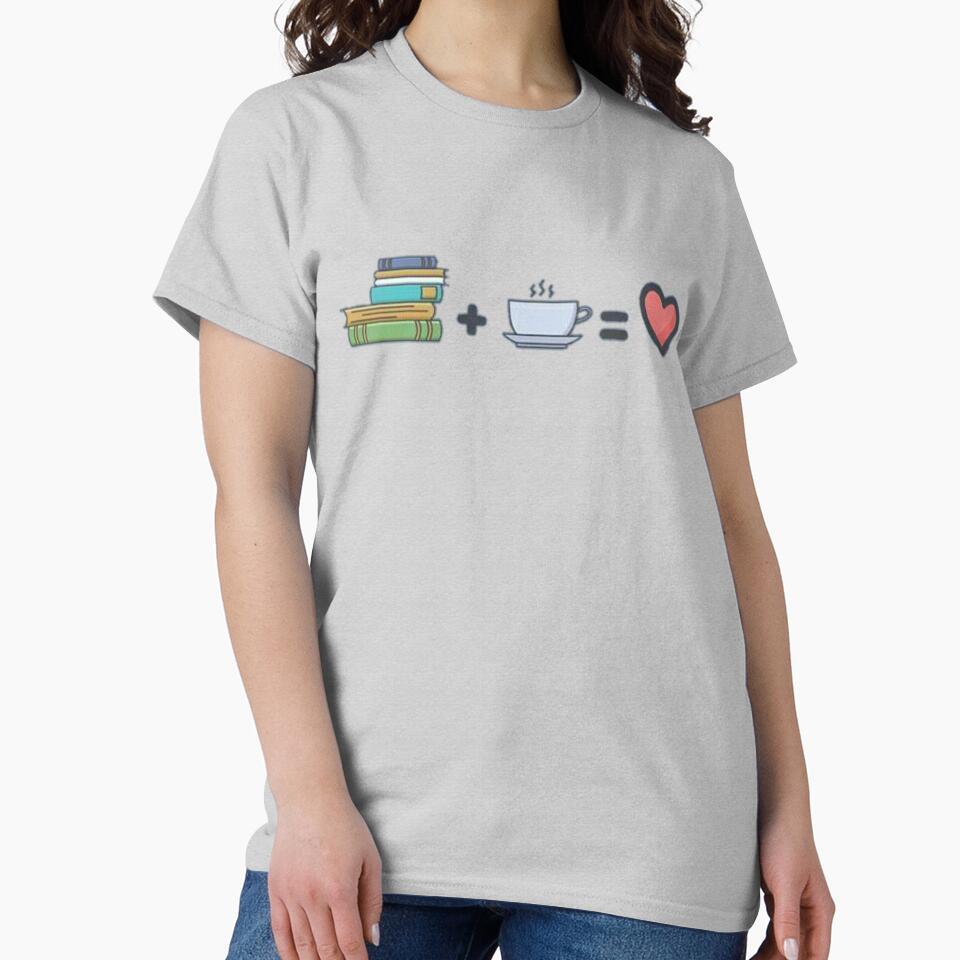 Coffee And Books Make Me Happy by ShopSmile57 T-Shirts, Hoodie, Sweatshirt | BlankRebels.com (Image 2)
