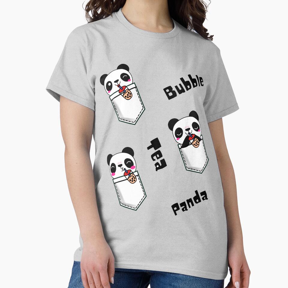 Pocket Bubble Tea Panda Sticker Pack by Onewivnacher T-Shirts, Hoodie, Sweatshirt | BlankRebels.com (Image 2)
