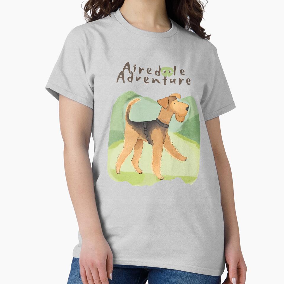 Airedale Terrier Dog Adventure by GoodyPaws T-Shirts, Hoodie, Sweatshirt | BlankRebels.com (Image 2)