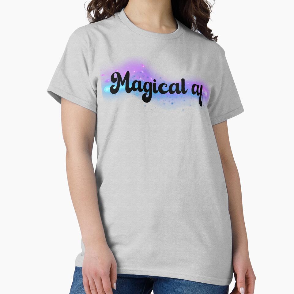 Magical af by Celestial Charm Co T-Shirts, Hoodie, Sweatshirt | BlankRebels.com (Image 2)