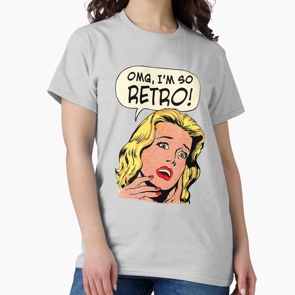 OMG, I'm So Retro - Vintage Pop Art by blackink-design