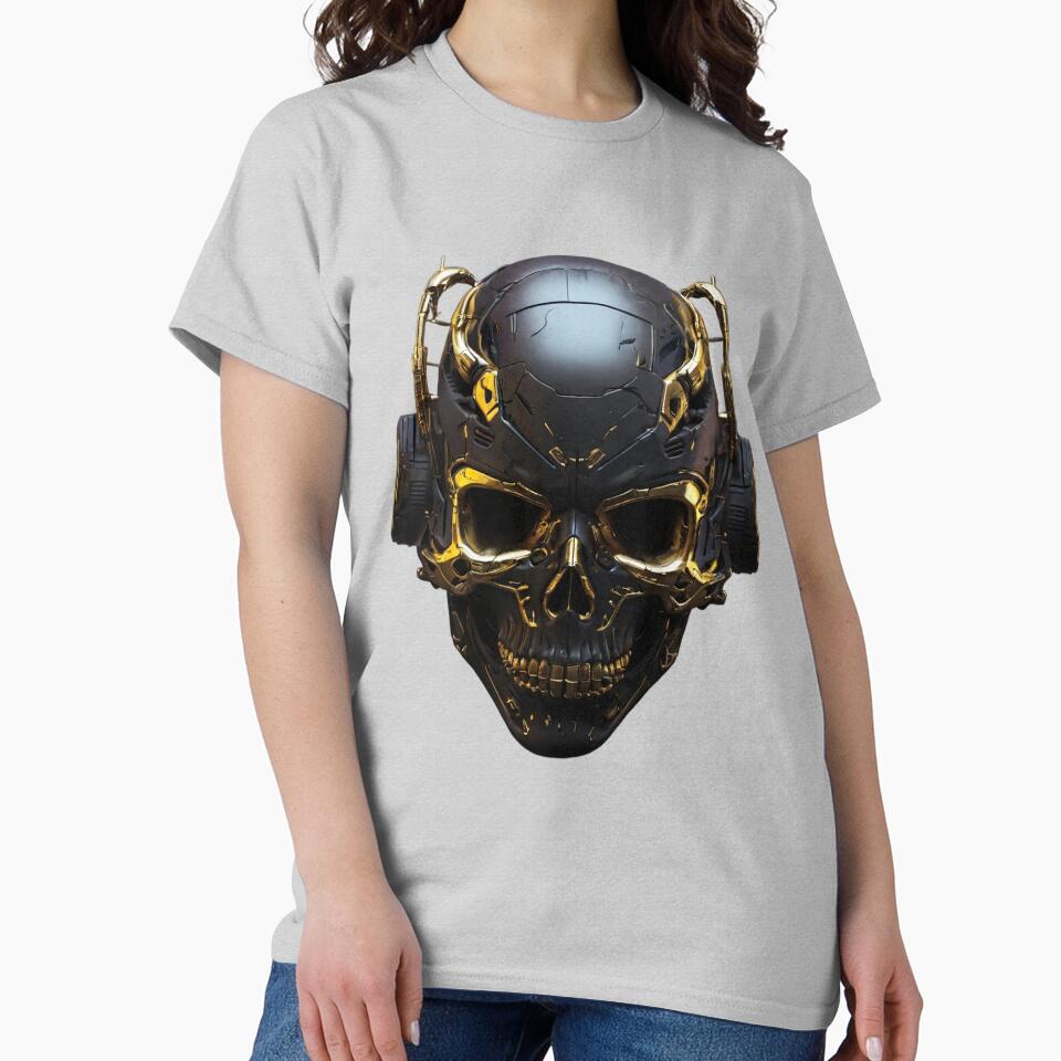 Cyber Skull by ProfArtStudio T-Shirts, Hoodie, Sweatshirt | BlankRebels.com (Image 2)
