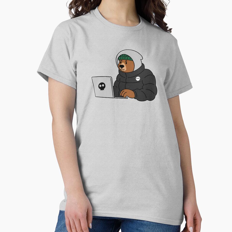 Bearly Working by Artthree T-Shirts, Hoodie, Sweatshirt | BlankRebels.com (Image 2)