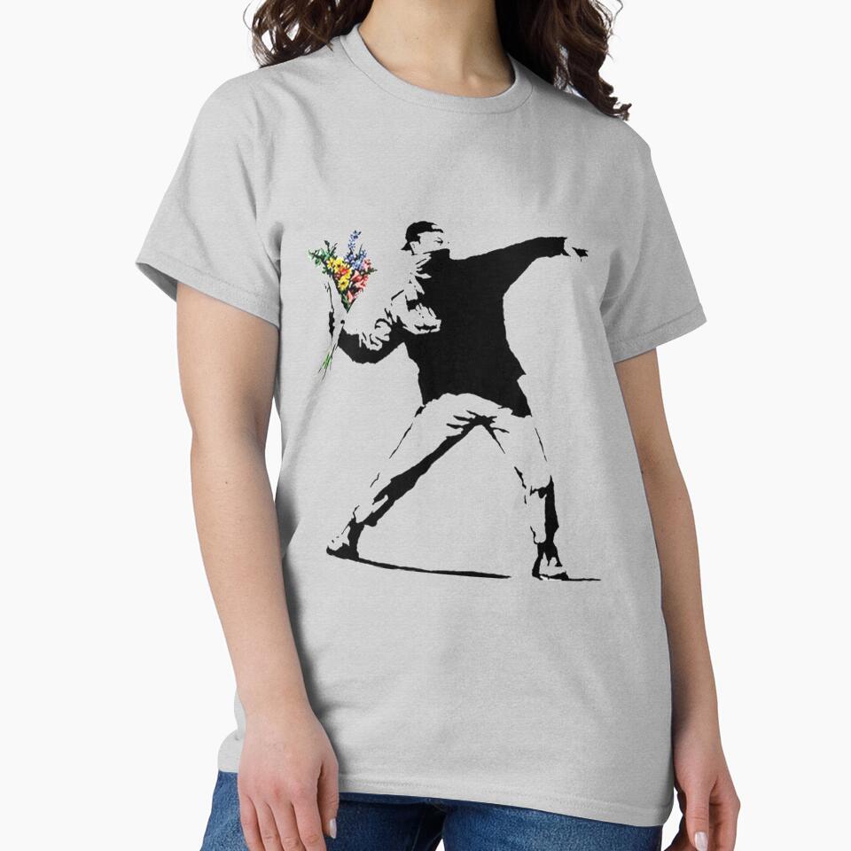 Banksy - Flower thrower by HouseofBalloon